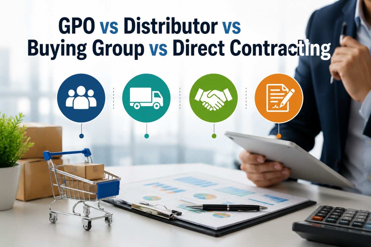 GPO-vs-Distributor-vs-Buying-Group-vs-Direct-Contracting GPO vs Distributor vs Buying Group vs Direct Contracting